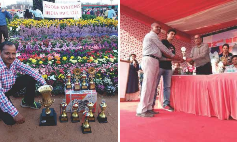 Best Landscape maintenance award by ITC Mughal, Agra 2014 (4)