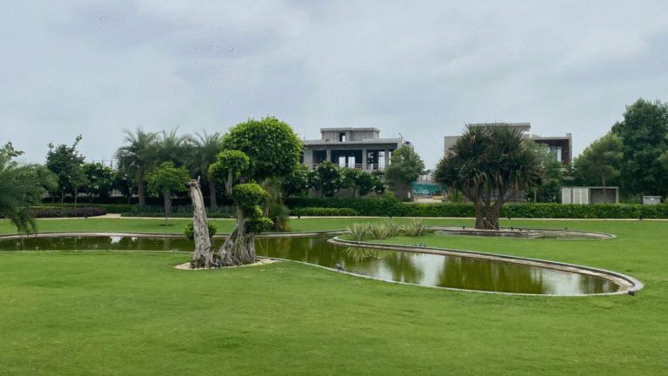 Professional landscaping services by Scenic Developers in Gurgaon